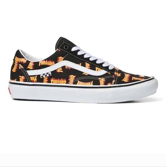 VANS x THRASHER Old Skool Shoes (NEW in BOX) Men Size 9 Skate 🔥 - Picture 1 of 12
